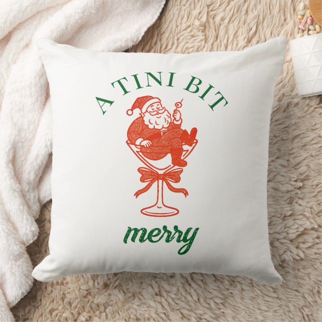 Coussin A Tini Bit Merry Christmas Santa Claus (Couverture)