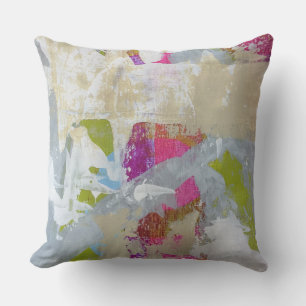 Coussin À travers le ciel 20 x 20 Poly Throw Pillow