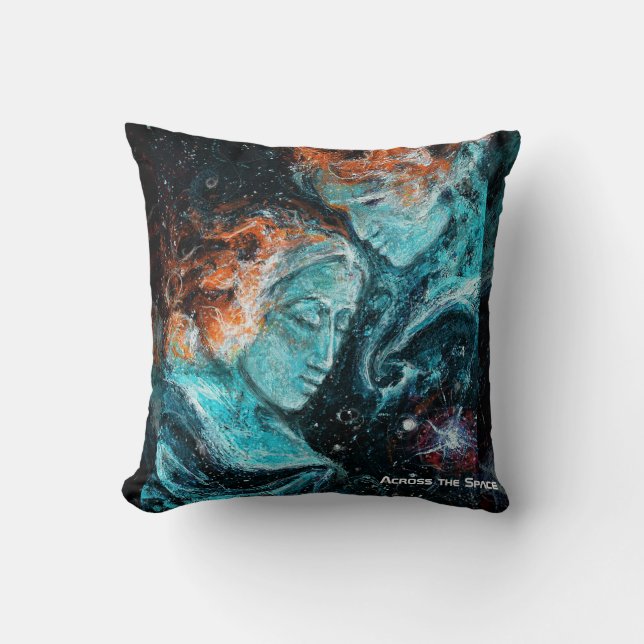 Coussin À travers l'espace (Recto)