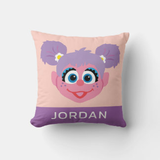 Coussin Abby Cadabby | Visage de Fleur | Ajoutez votre nom
