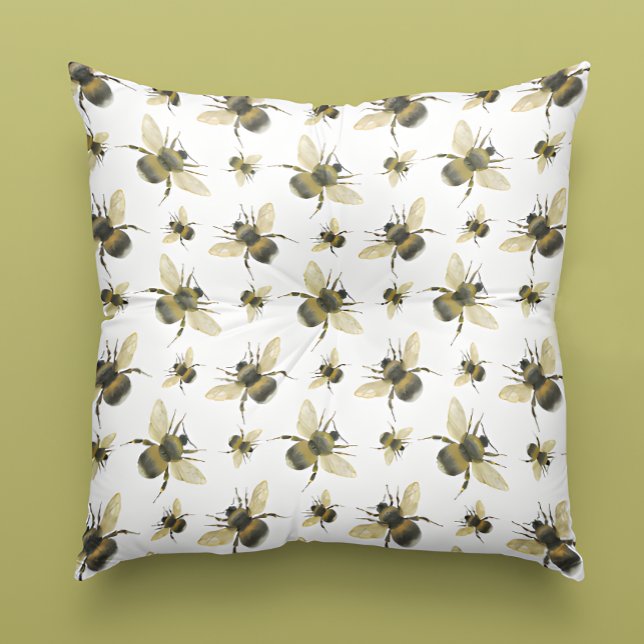 Coussin Abeille vintage (Créateur téléchargé)