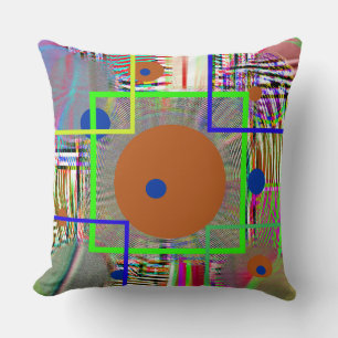 Coussin Abrégé moderne : Pays Digital, art populaire