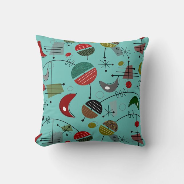 Coussin Abrégé sur atomique moderne la moitié du siècle (Recto)