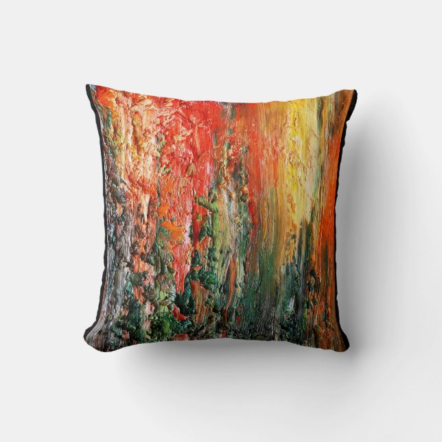 Coussin Abrégé sur lever de soleil (Recto)