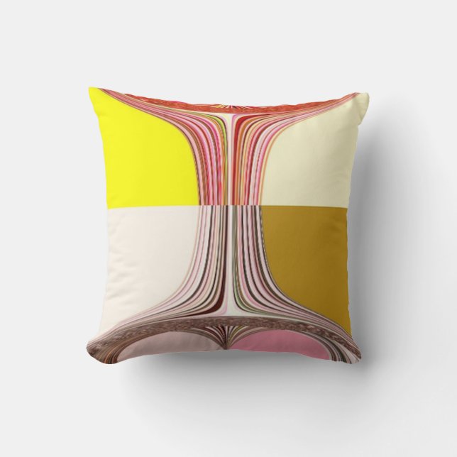 Coussin abstract digital artwork  (Recto)