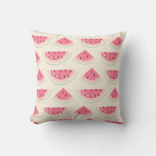 Coussin Abstract fruit seamless pattern. Creative colorful (Recto)