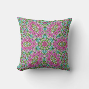 Coussin Abstract modern mosaic kaleidoscopic