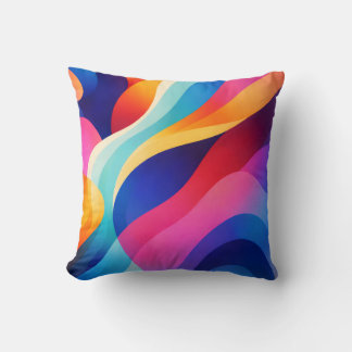 Coussin Abstract throw pillow
