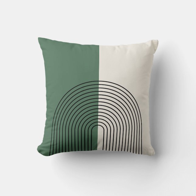 Coussin Abstraction Bohème Moderne (Recto)