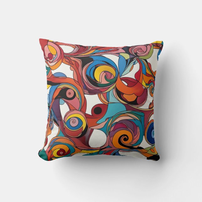 coussin abstrait (Recto)
