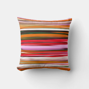 Coussin Abstrait #2 : Orange blur