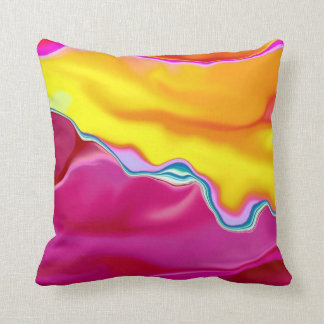 Coussin abstrait de "gardénia"