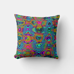 Coussin Abstrait fractal 19111a