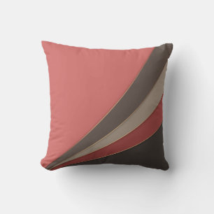 Coussin Abstrait imprimé simple géométrique moderne