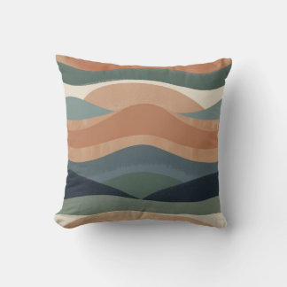 Coussin Abstrait minimaliste - Scandinave