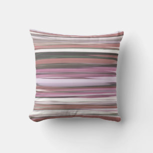 Coussin Abstrait n° 2 : flou rose