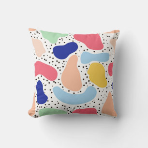Coussin Abstrait plaisir moderne mignon enfants formes été