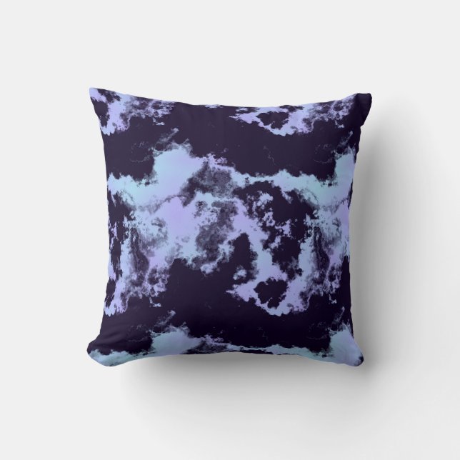 Coussin abstrait pourpre (Recto)