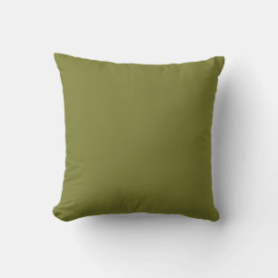 Coussin Abstrait vert brillant contraste de couleur pure t