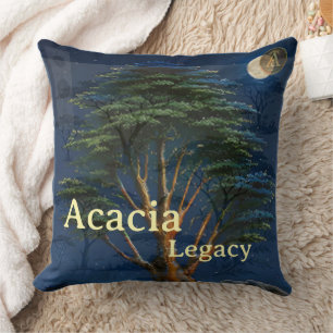 Coussin Acacia Legacy™ Safari au Clair de Lune Mara du