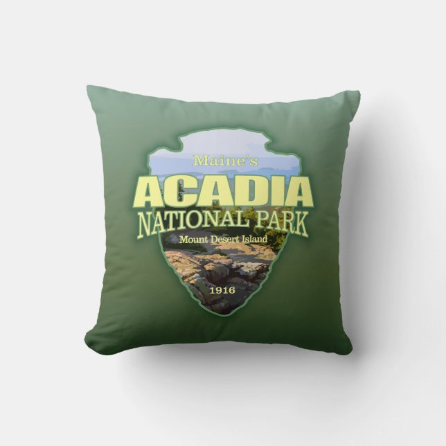 Coussin Acadia NP (pointe de flèche) (Recto)