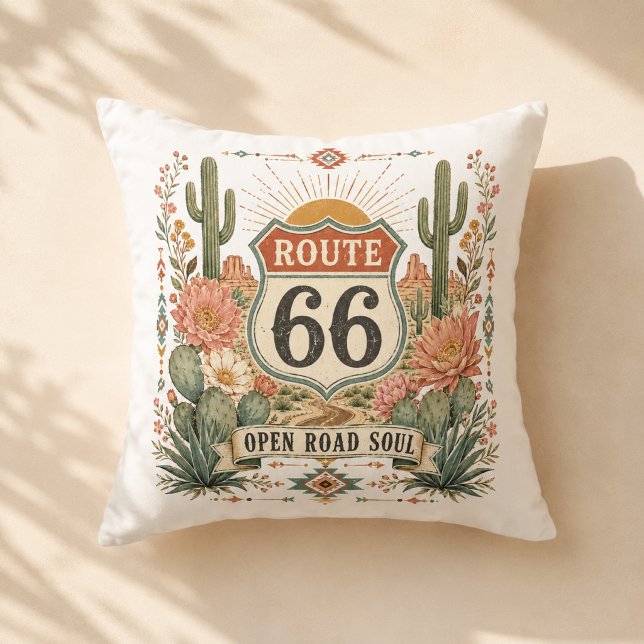 Coussin Accent Botanique Open Road Soul (Créateur téléchargé)