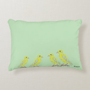 Coussin accent : Canaries
