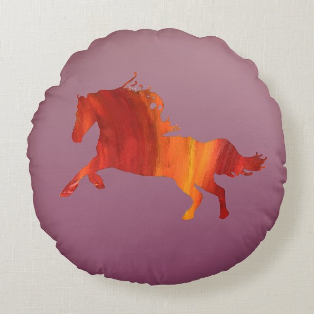 Coussin accent cheval (Devant)