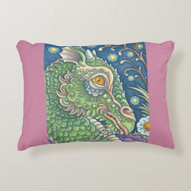 Coussin ACCENT de l'Imaginaire Dragon d'Edwin (Devant)