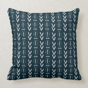 Coussin Accent d'impression de boue d'arrow moderne de la