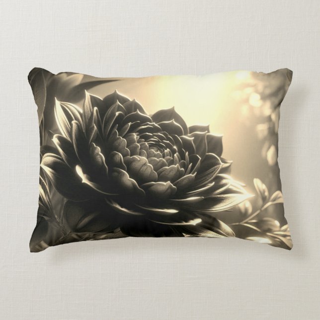 Coussin Accent noir (Devant)