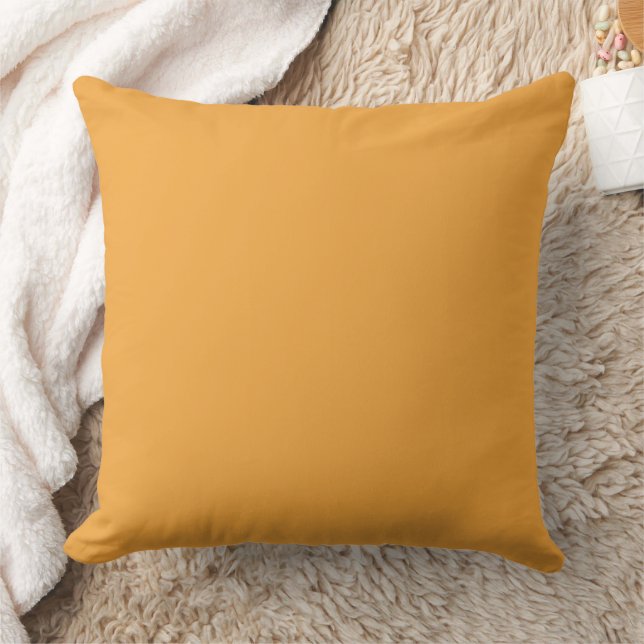 Coussin Accent solide orange Popsicle (Couverture)