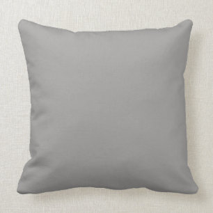 Coussin Accessoire de neutre de gris argenté "d'ÉLÉGANCE