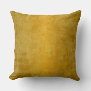 Coussin Accueil Décor Accents Métallique Or Brossé