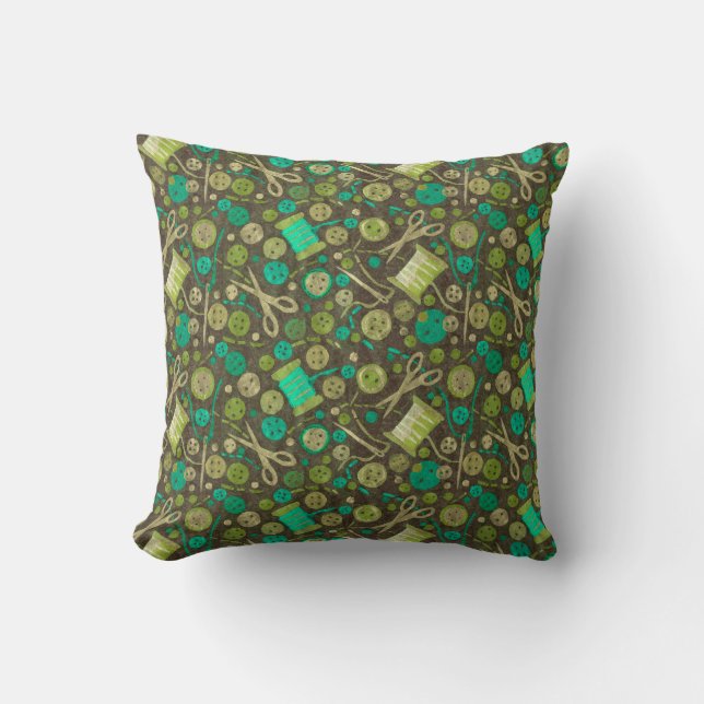 Coussin Accueil Hobby Artisanat de couture Collage Motif G (Recto)