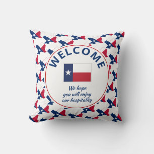 Coussin Accueil personnalisé TEXAS moderne