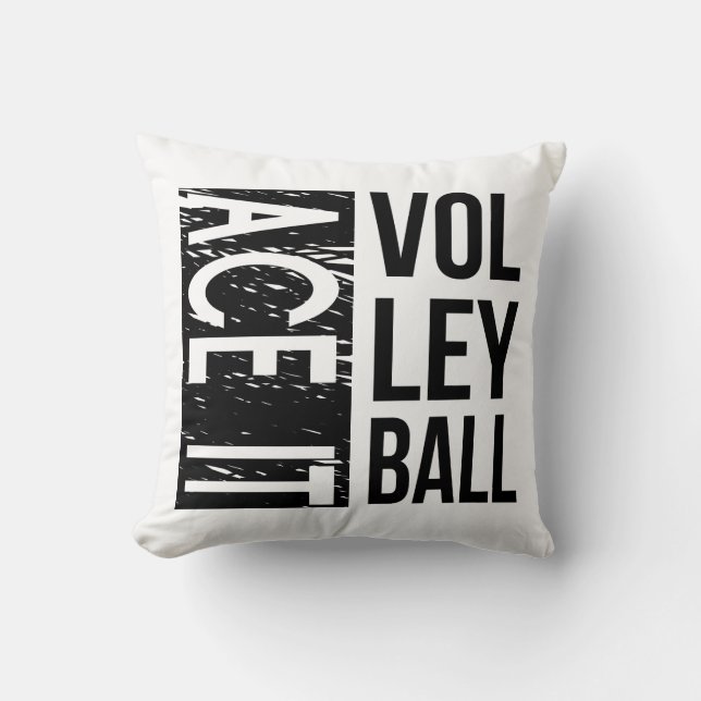 Coussin Ace It Volleyball (Recto)