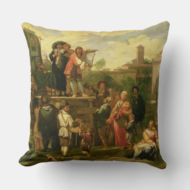 Coussin Acteurs de déplacement (Recto)