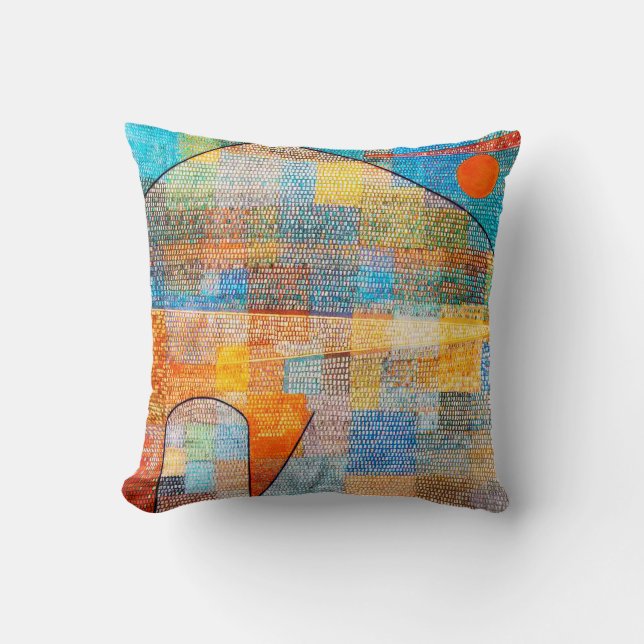 Coussin Ad Parnassum, Paul Klee (Recto)