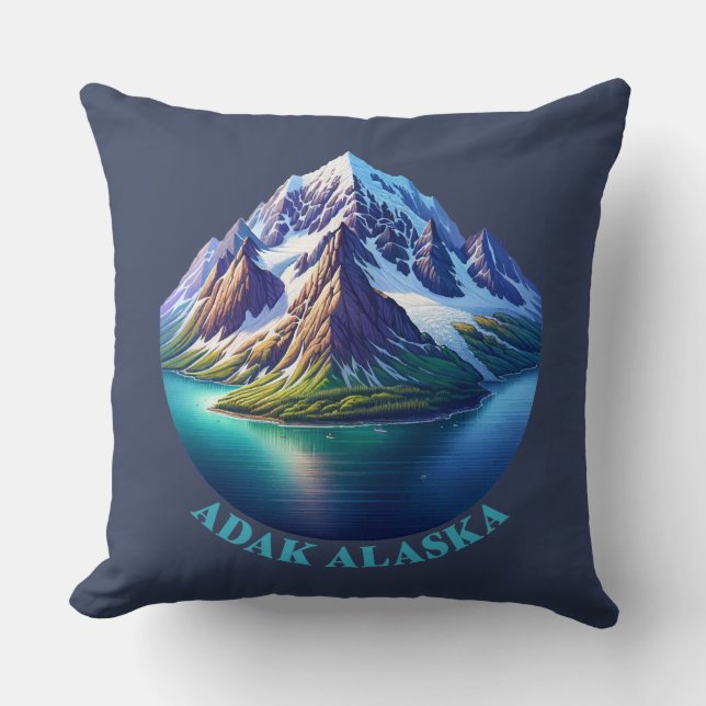 Coussin Adak Alaska (Recto)