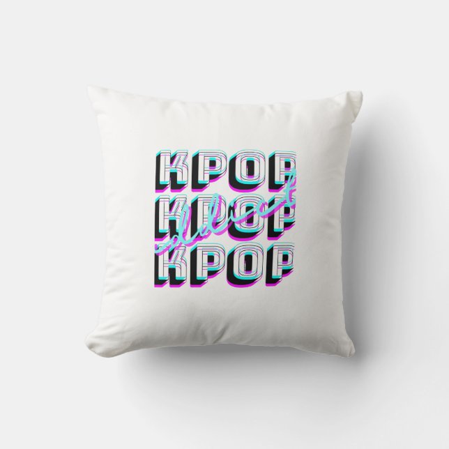 Coussin Addict K-pop (Recto)