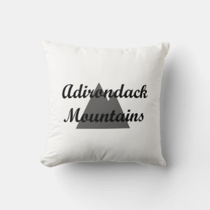 Coussin Adirondack Montagnes Carré Jeu d'oreiller