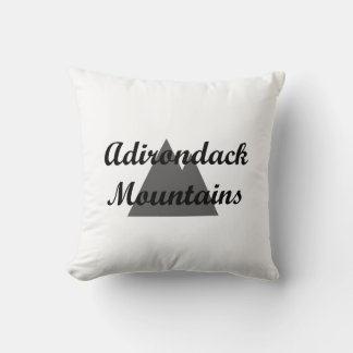 Coussin Adirondack Montagnes Carré Jeu d'oreiller