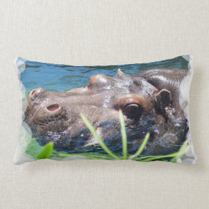 Coussin affamé d'hippopotame