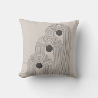 Coussin affiche contemporaine Abstraite du milieu du siècl