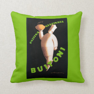 Coussin Affiche promotionnelle de pâtes de Buitoni