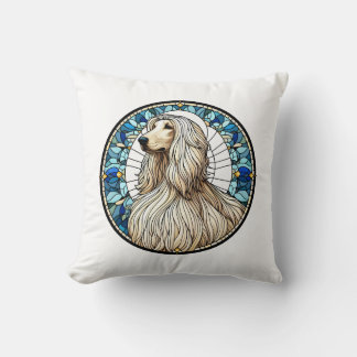 Coussin Afghan Hound pillow