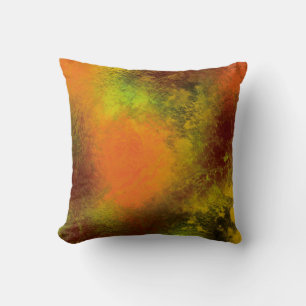 Coussin afrique abstraite Brown