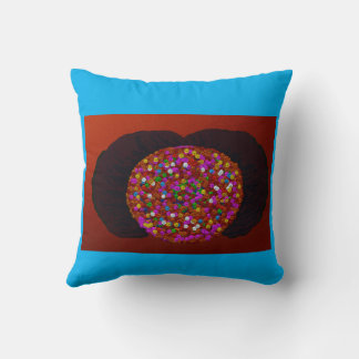 Coussin Afro Floral