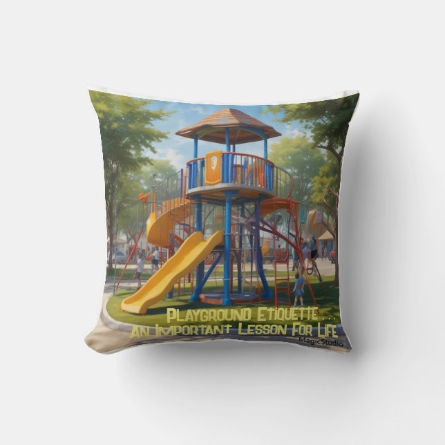 Coussin AI Jeu Etiquette Jeu d'oreiller (Recto)